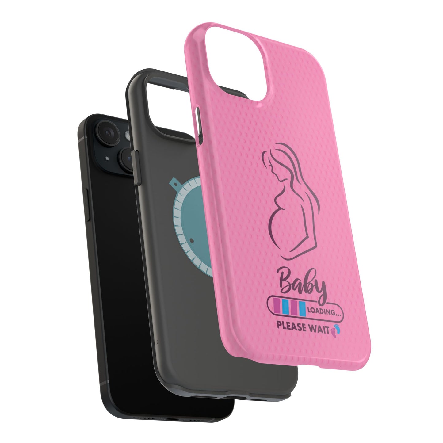 Baby Loading Magnetic Phone Case, Pregnancy Announcement Gift