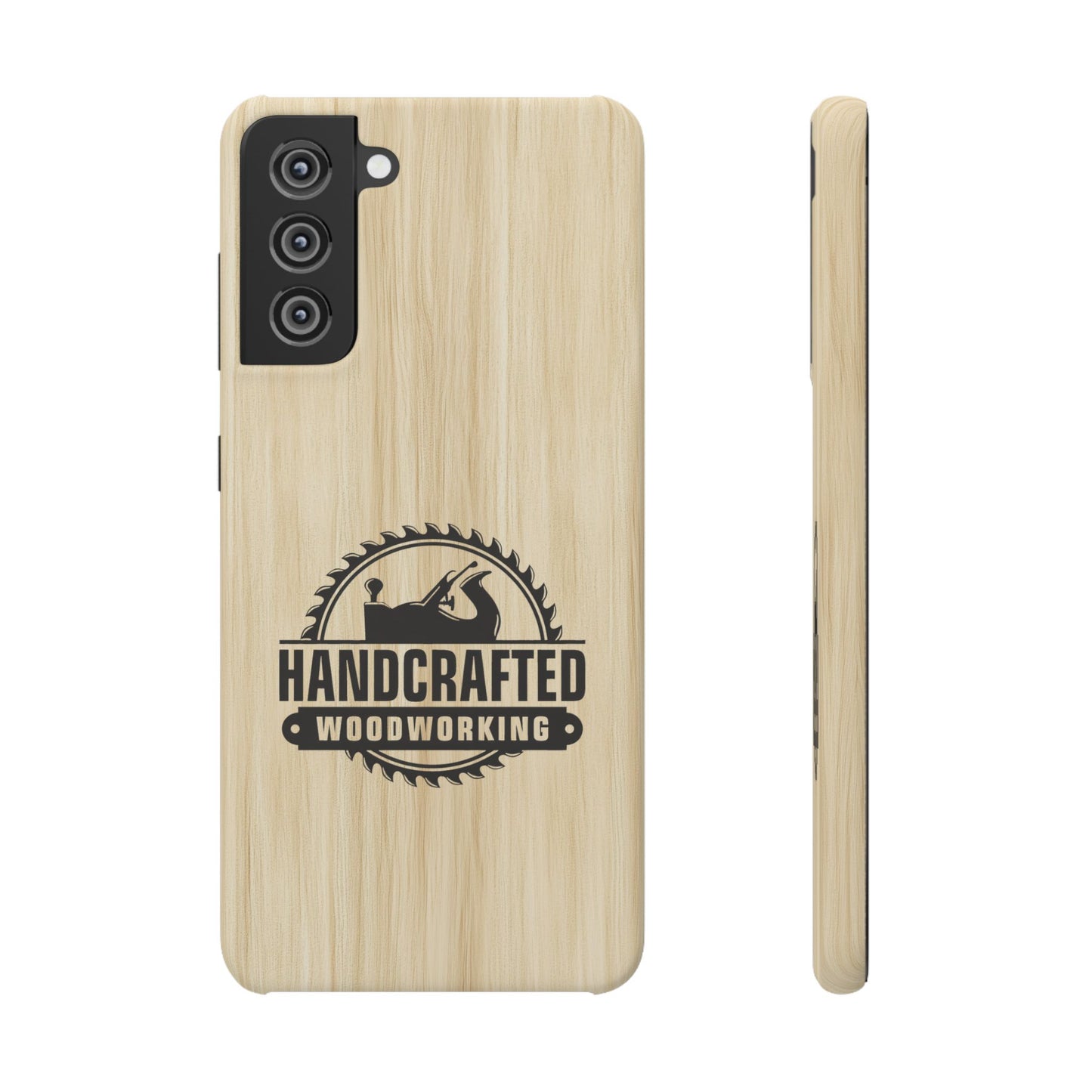 Woodworking Logo Slim Case