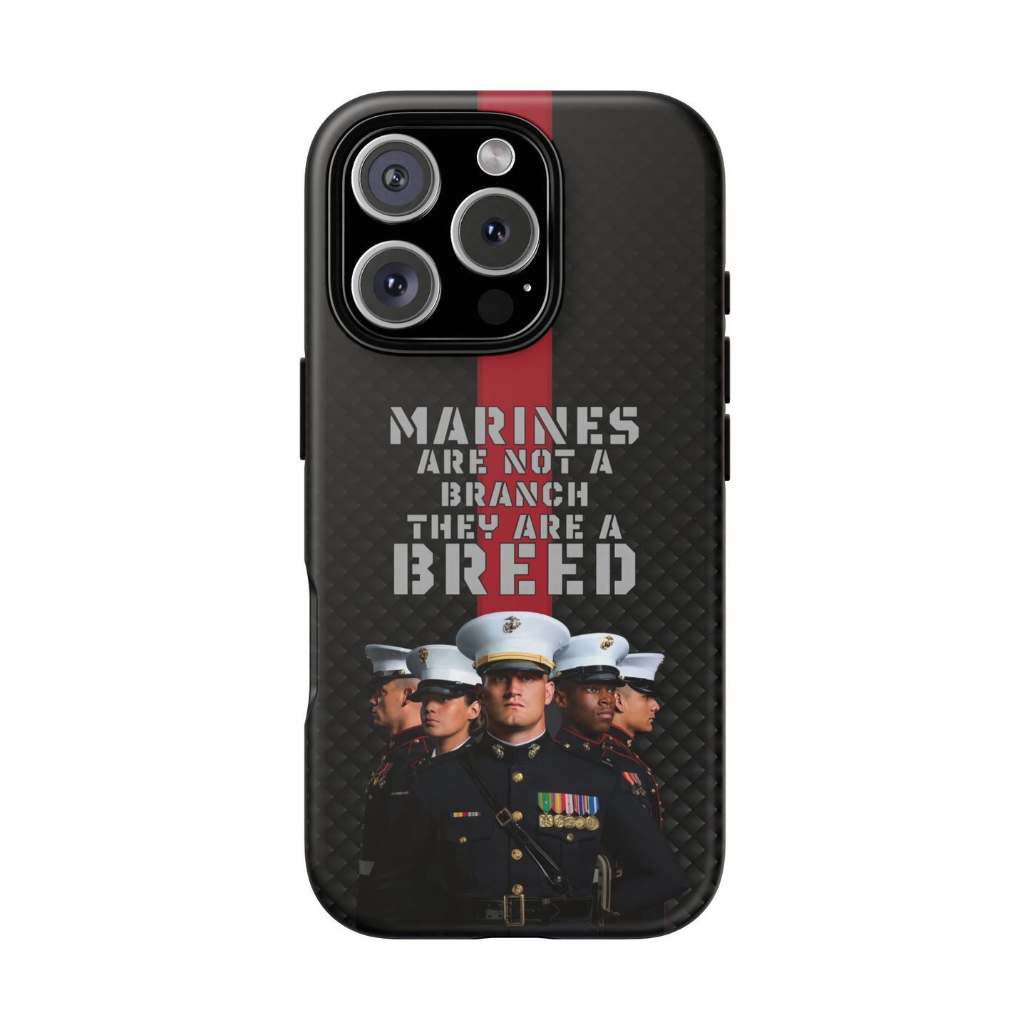 Marine Corps Tough iPhone Case - Proud Military Supporter