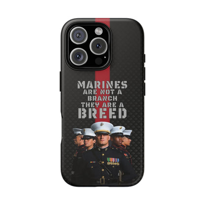 Marine Corps Tough iPhone Case - Proud Military Supporter