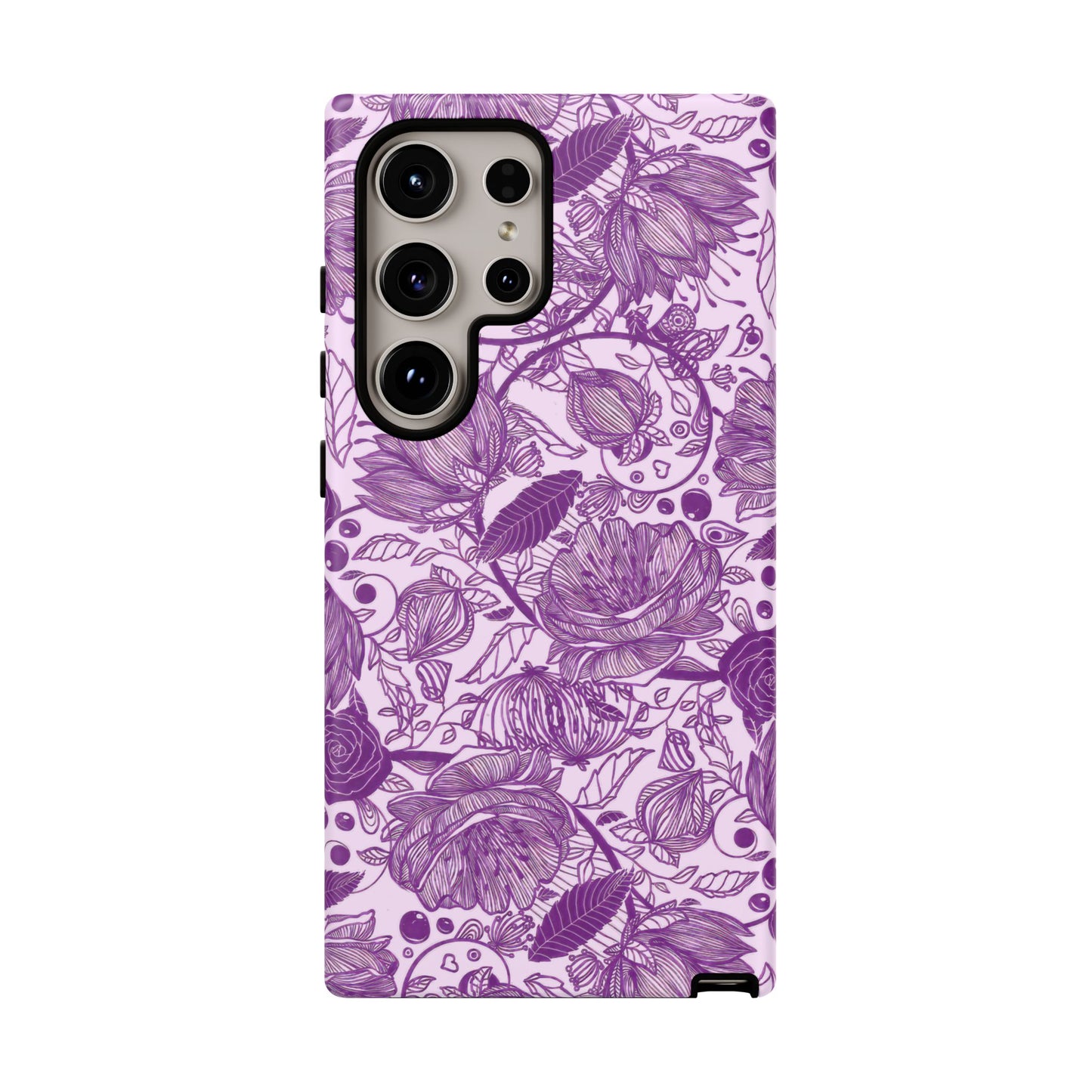 Graphical Garden: Purple Edition Tough Cases