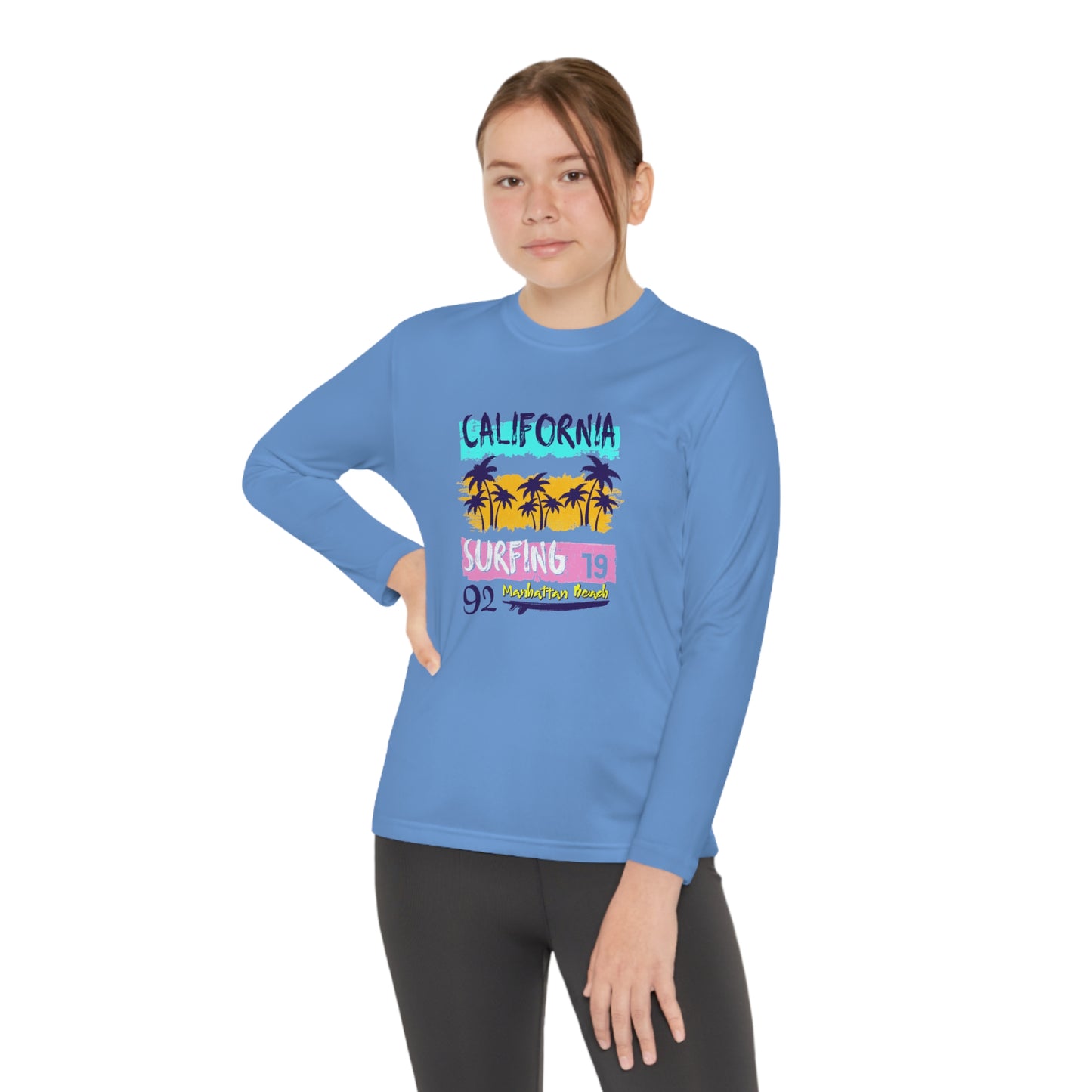 California Surfing Youth Long Sleeve Competitor Tee