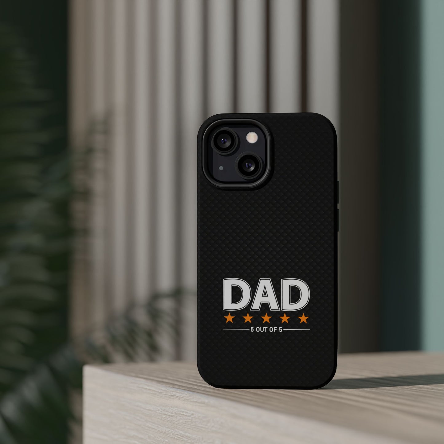 Dad 5 Out of 5 Stars Magnetic Phone Case