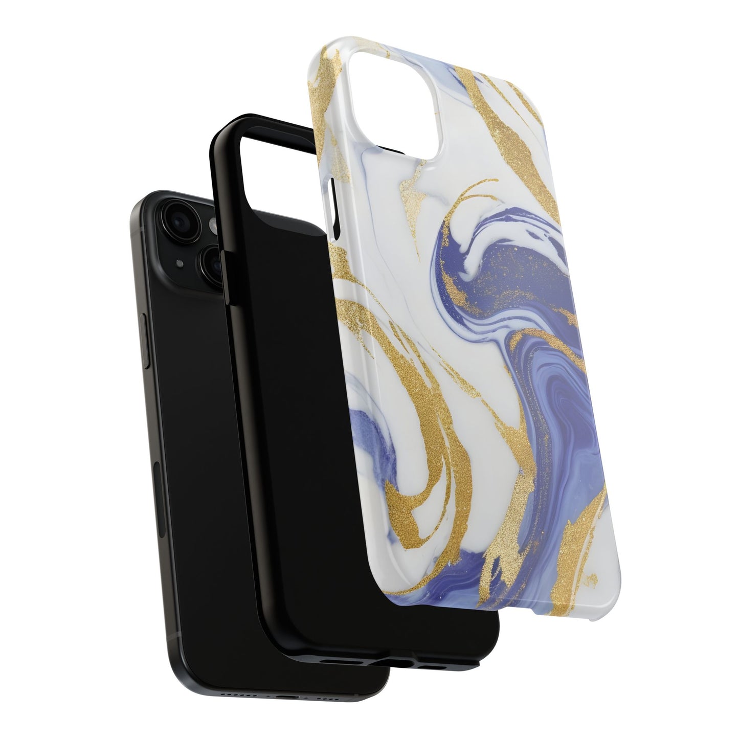 Elegant Marble Phone Case, Stylish Tech Accessory