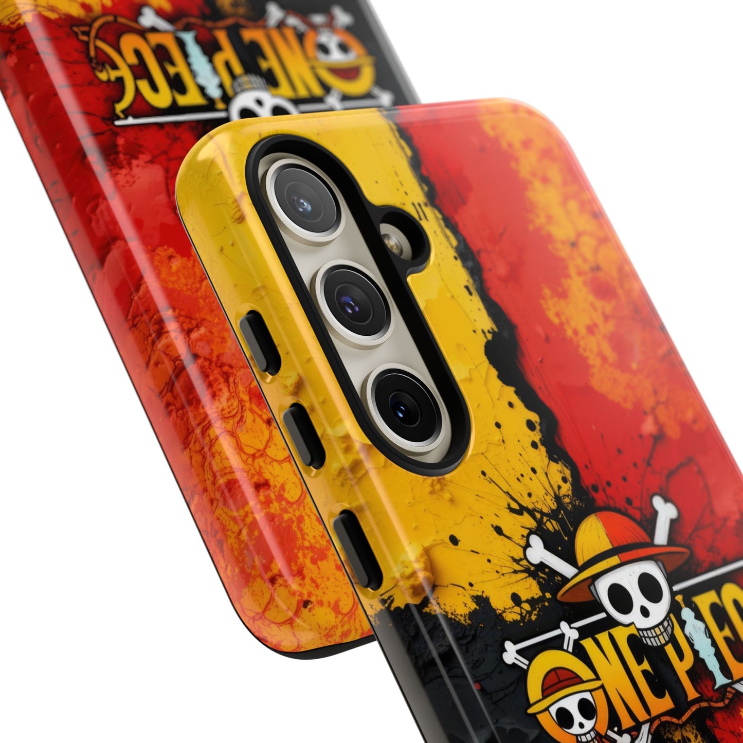One Piece Samsung Tough Phone Case, Anime Vibrant Design