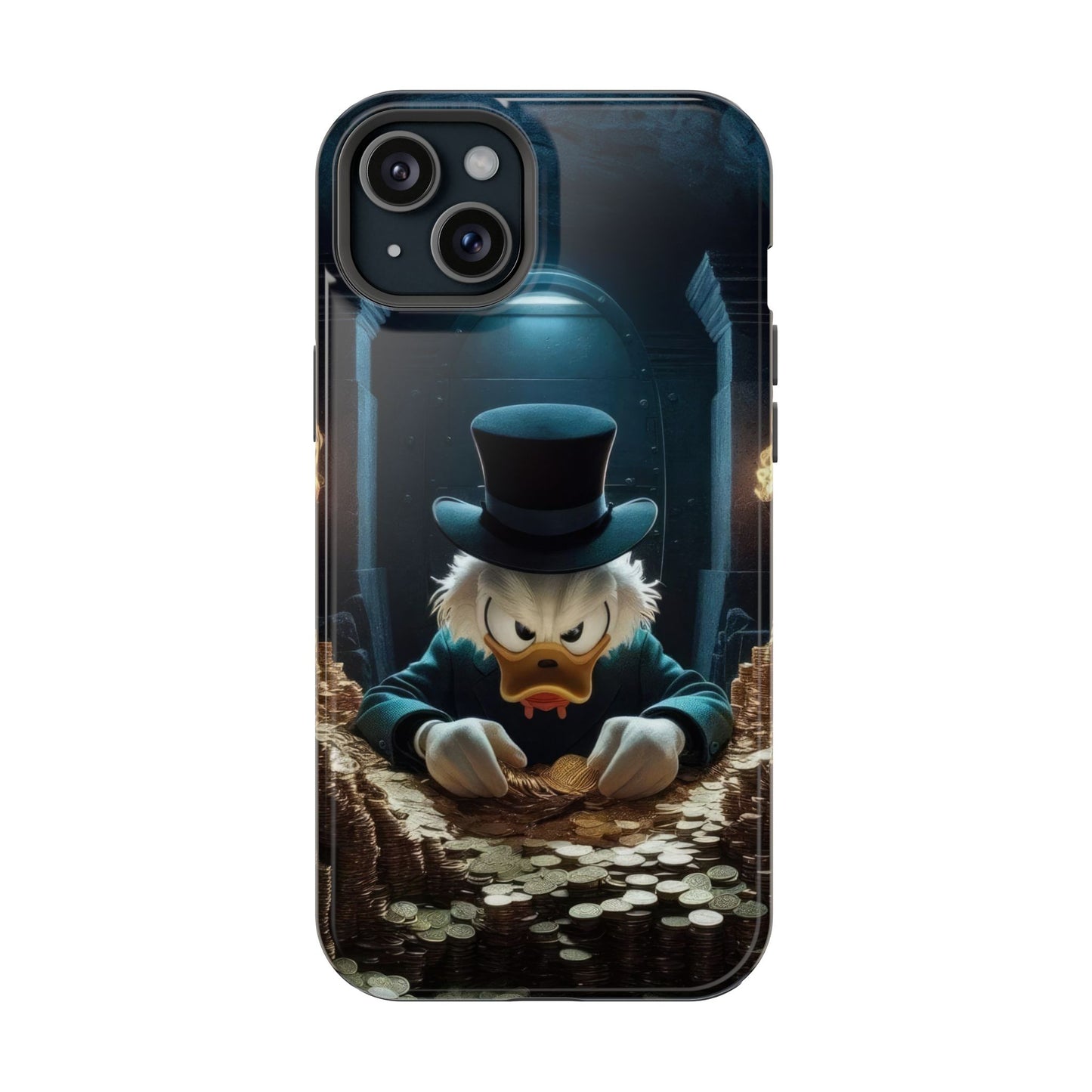 Magnetic Phone Case - Scrooge McDuck Design