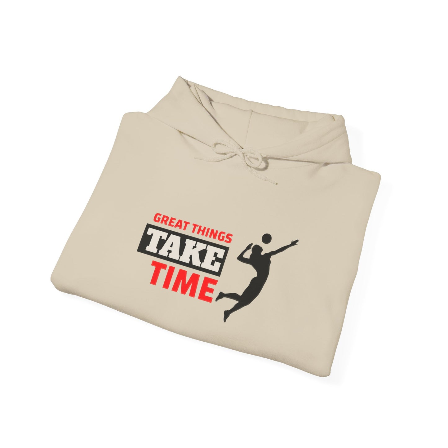 Great Things Take Time Unisex Heavy Blend™ Hooded Sweatshirt