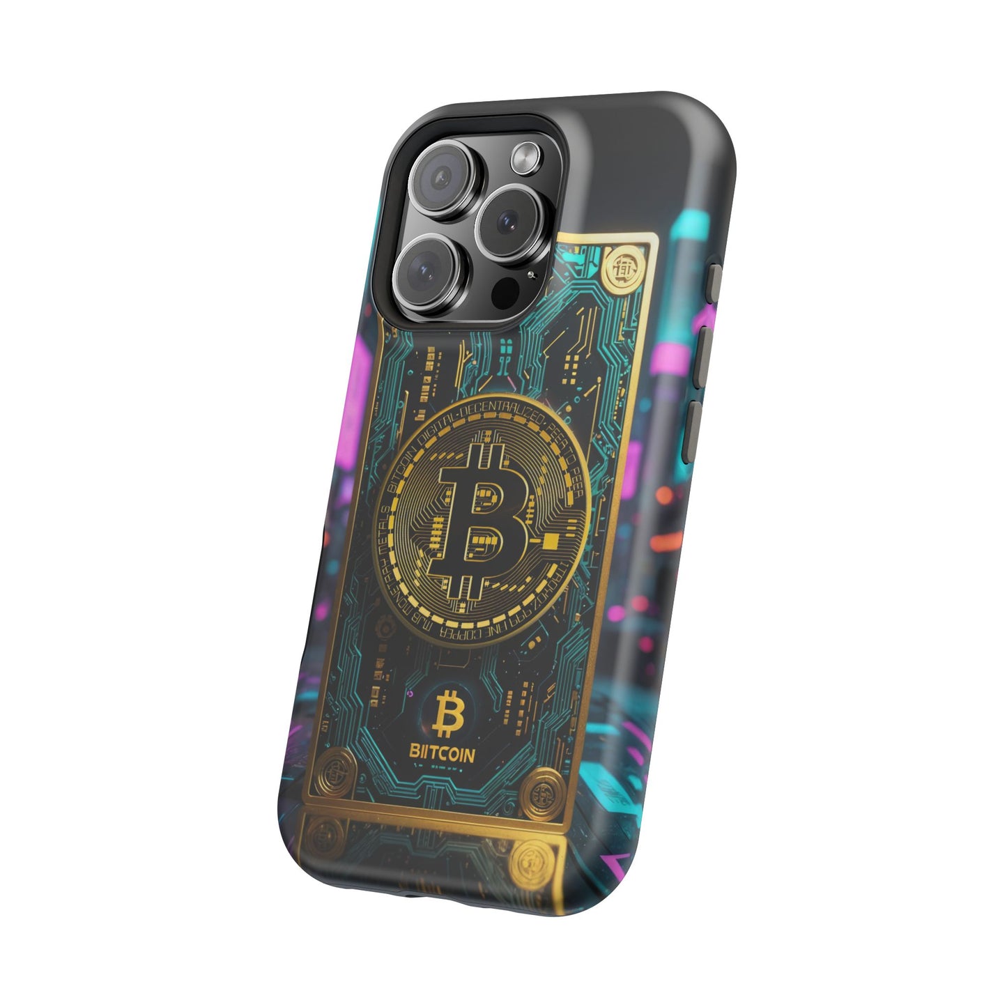 Bitcoin Magnetic Phone Case, Unique Phone Cover
