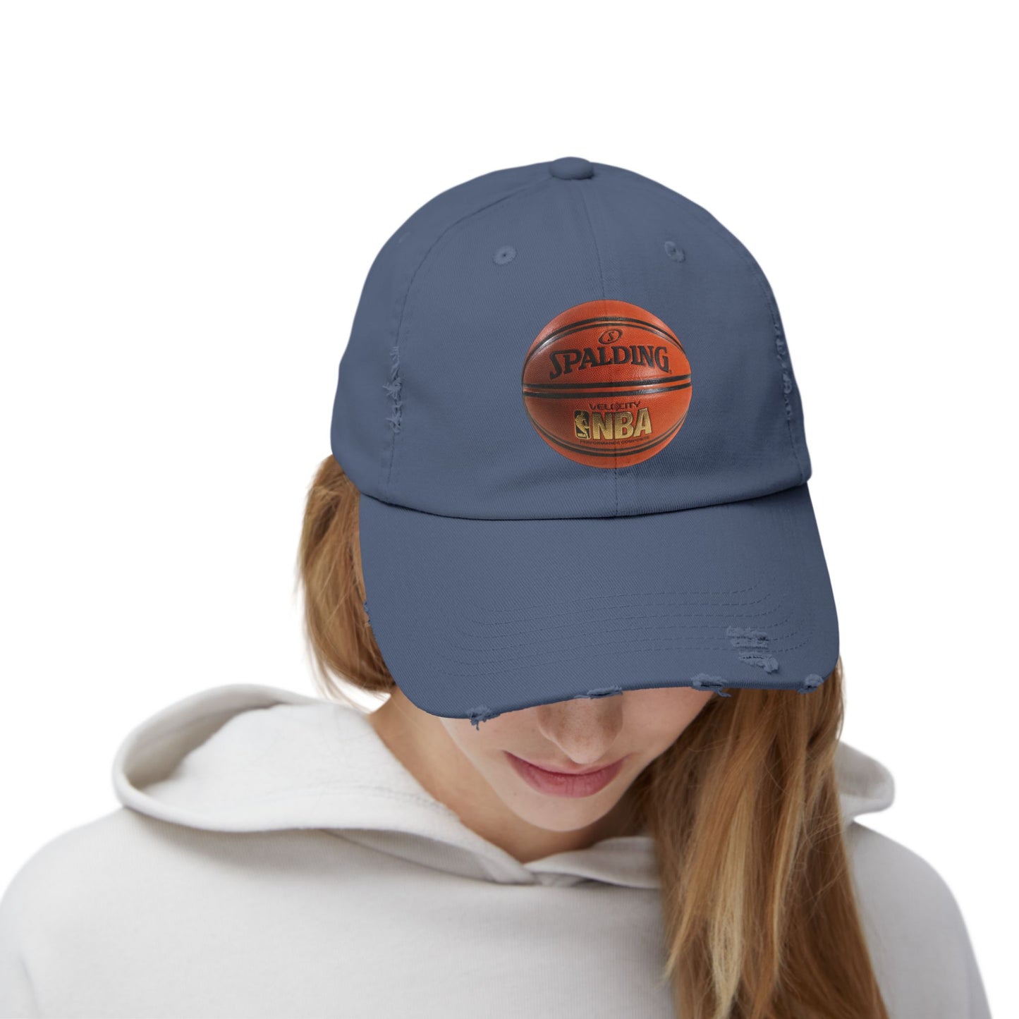 Basketball Unisex Distressed Cap