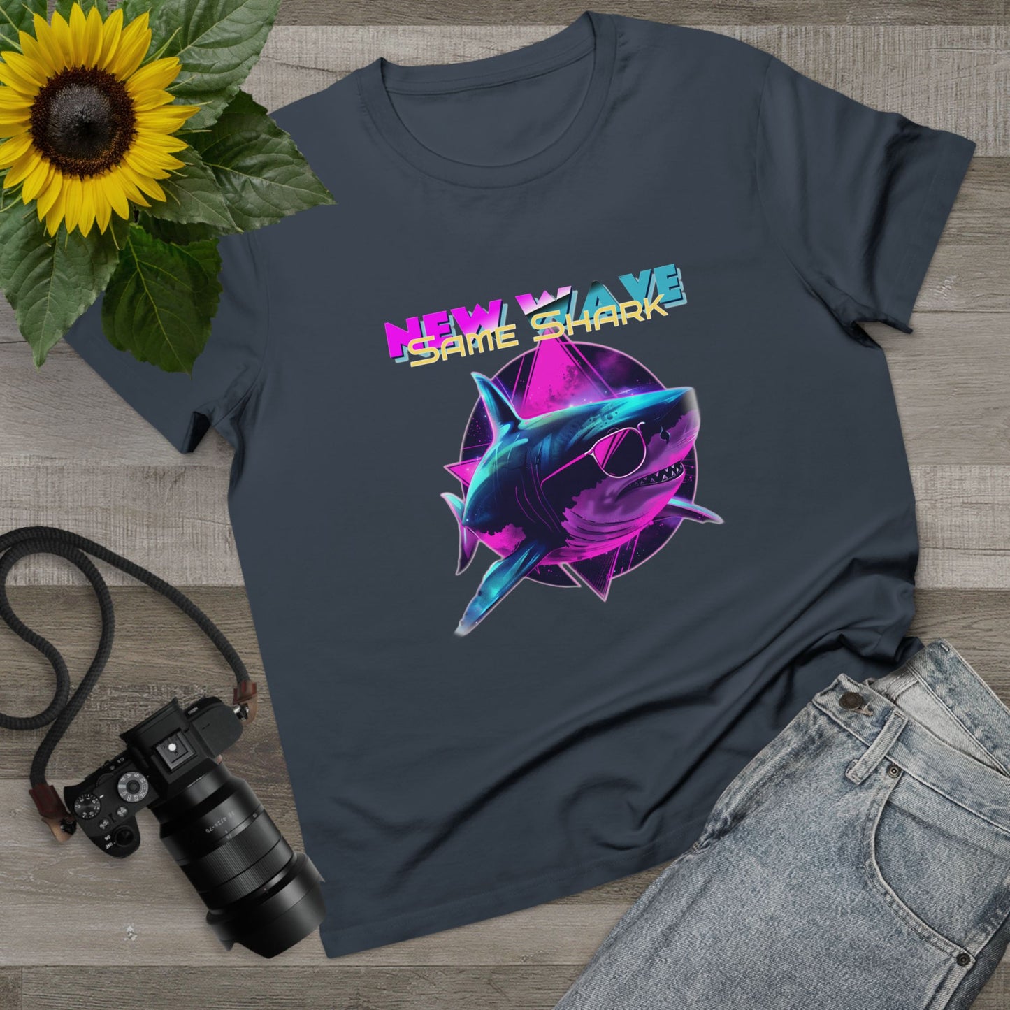 New Wave Same Shark Women’s Maple Tee