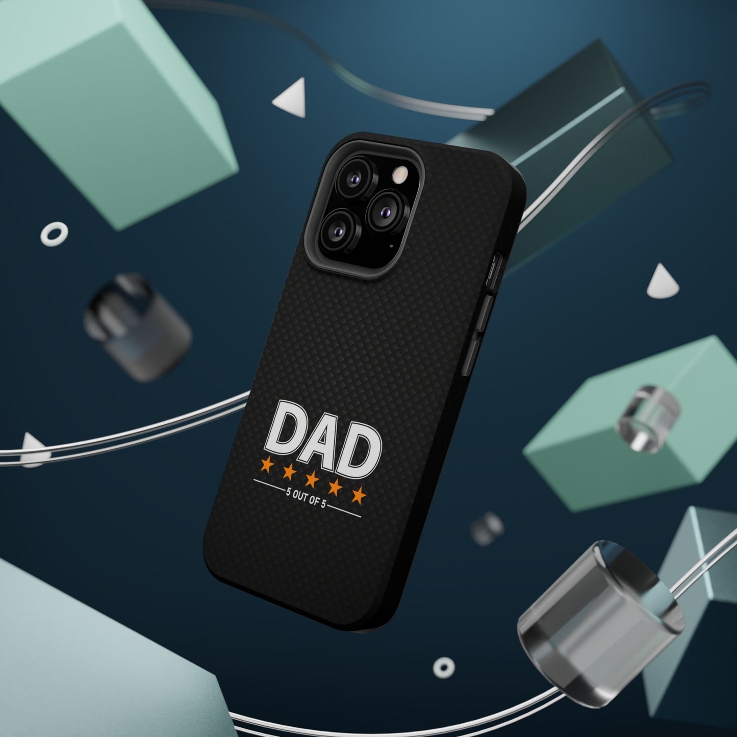 Dad 5 Out of 5 Stars Magnetic Phone Case