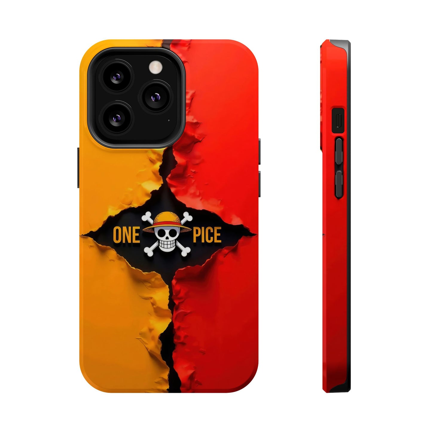 Bold One Piece Magnetic Tough Cases, Anime Phone Cover