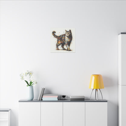 Purrfect Expression - Canvas Print