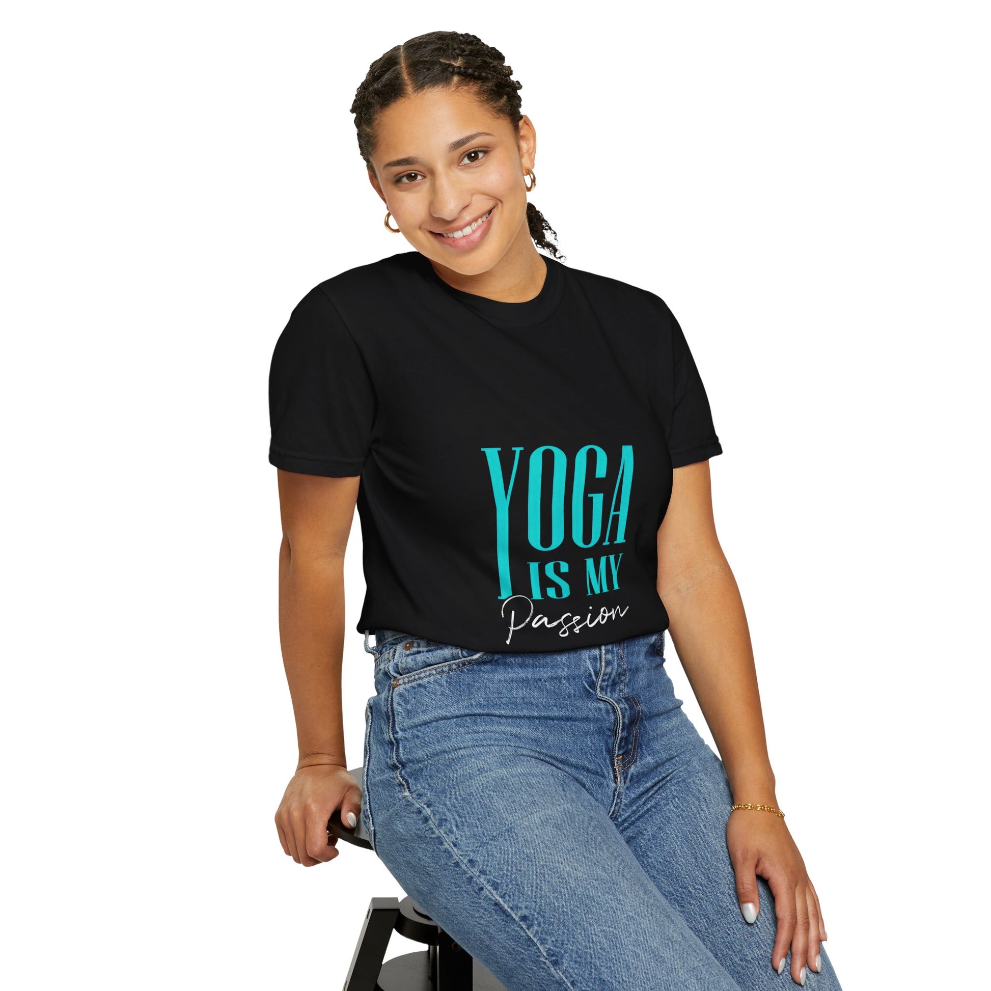 Yoga Is My Passion Unisex Garment-Dyed T-Shirt