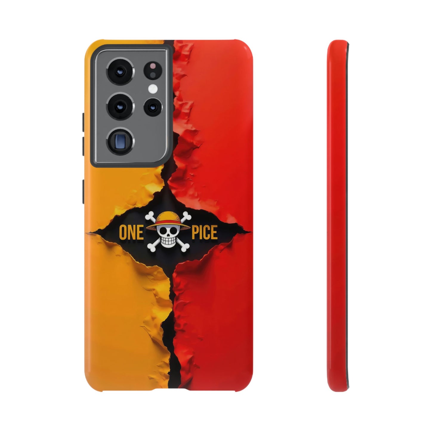 One Piece Samsung Tough Phone Case, Pirate Adventure Design