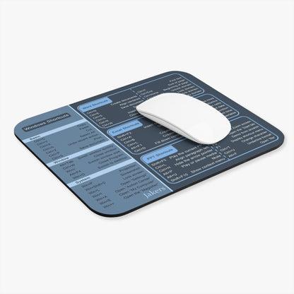 Cheat Sheet Mouse Pad, Windows Shortcuts