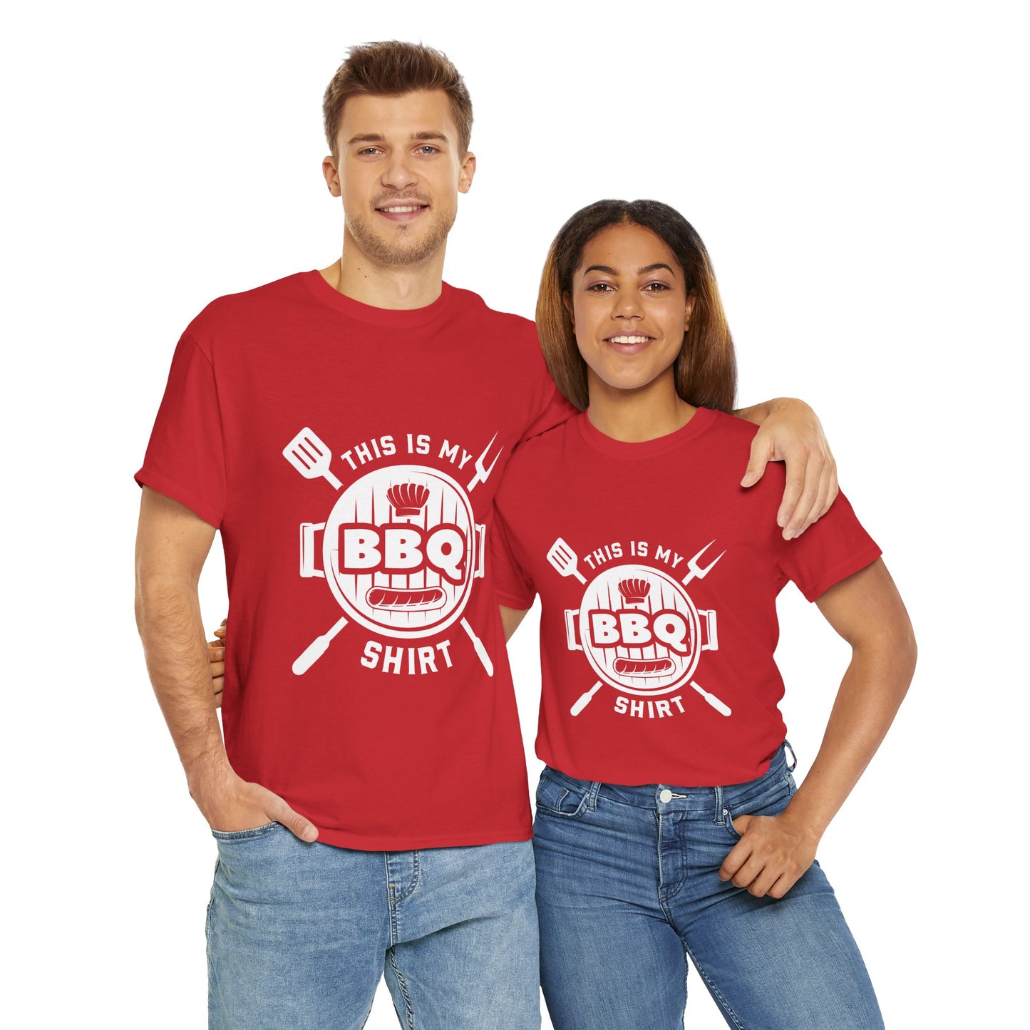 BBQ Lover's Unisex Heavy Cotton Tee - Perfect for Grill Masters