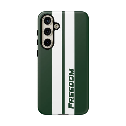 Freedom Tough Case, Olive Green Motorsport-Inspired Cove