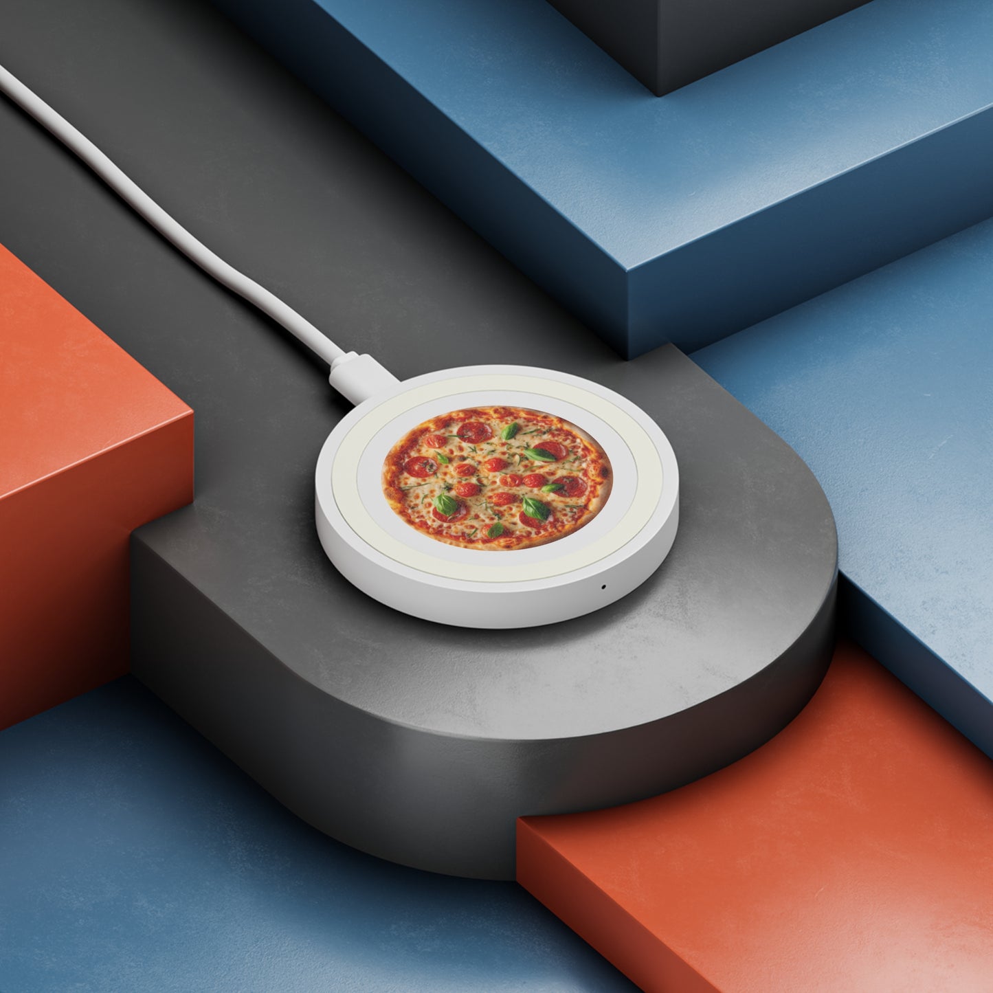 Mini Pizza Quake Wireless Charging Pad