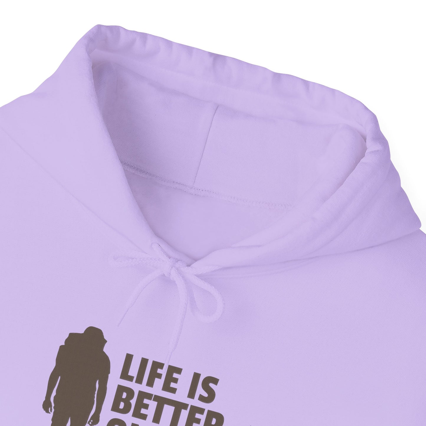 Life Is Better On The Road Unisex Heavy Blend™ Hooded Sweatshirt