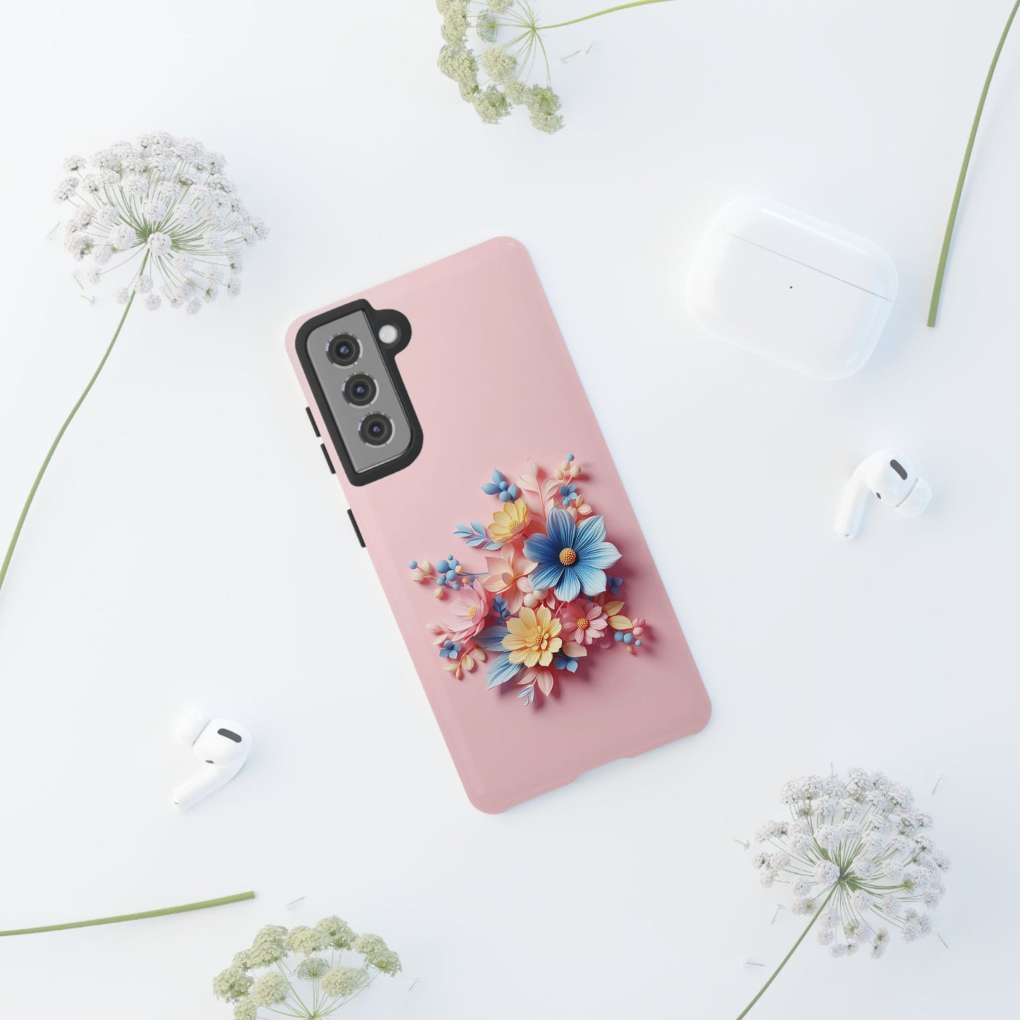 Soft Floral Haven Tough Cases