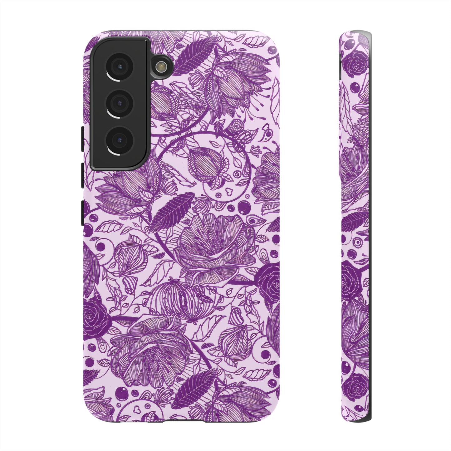 Graphical Garden: Purple Edition Tough Cases