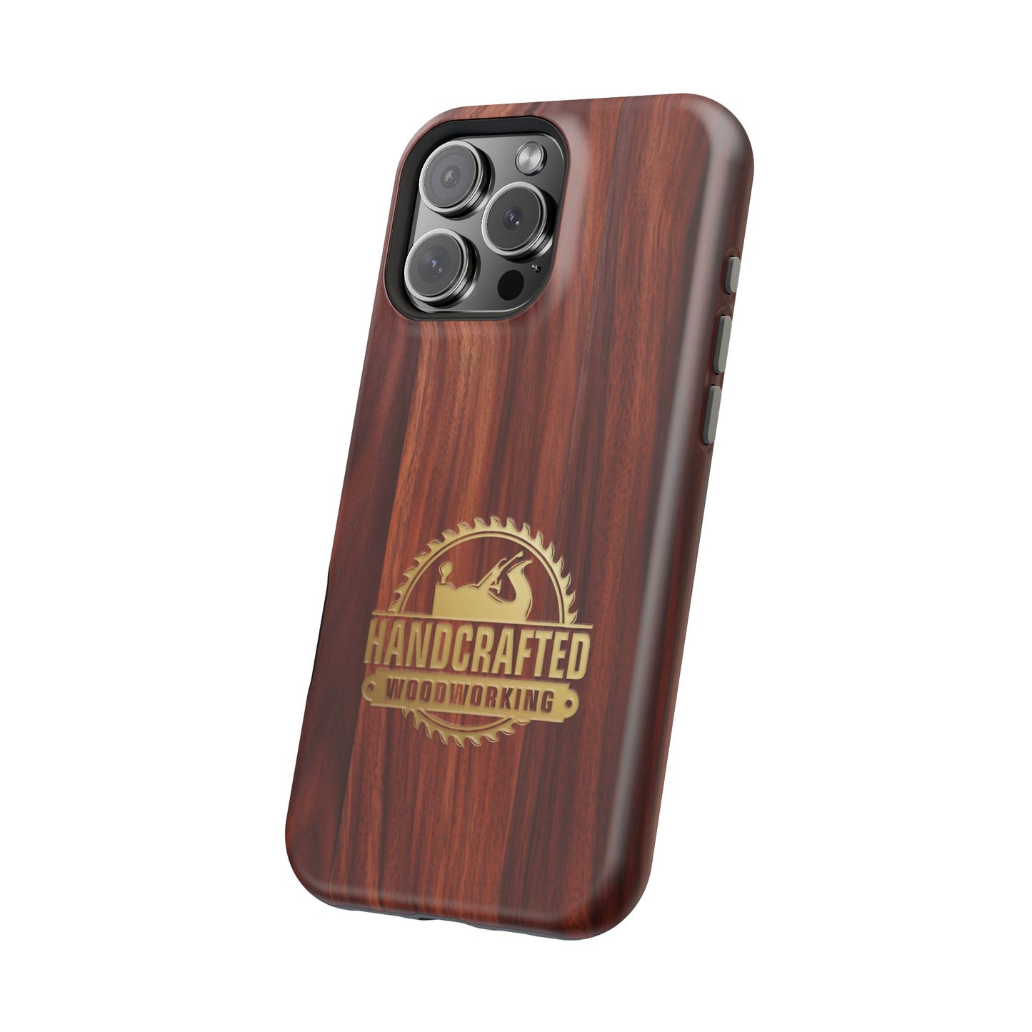 Woodworking Logo Magnetic iPhone Case