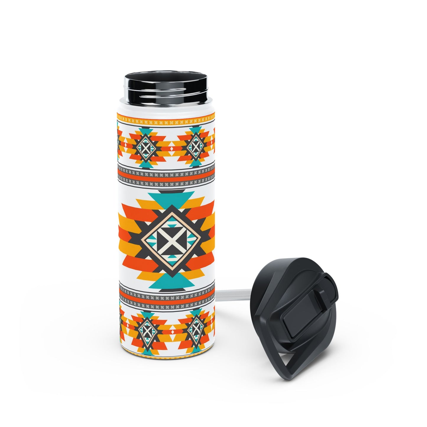 Native Harmony Stainless Steel Water Bottle, Standard Lid