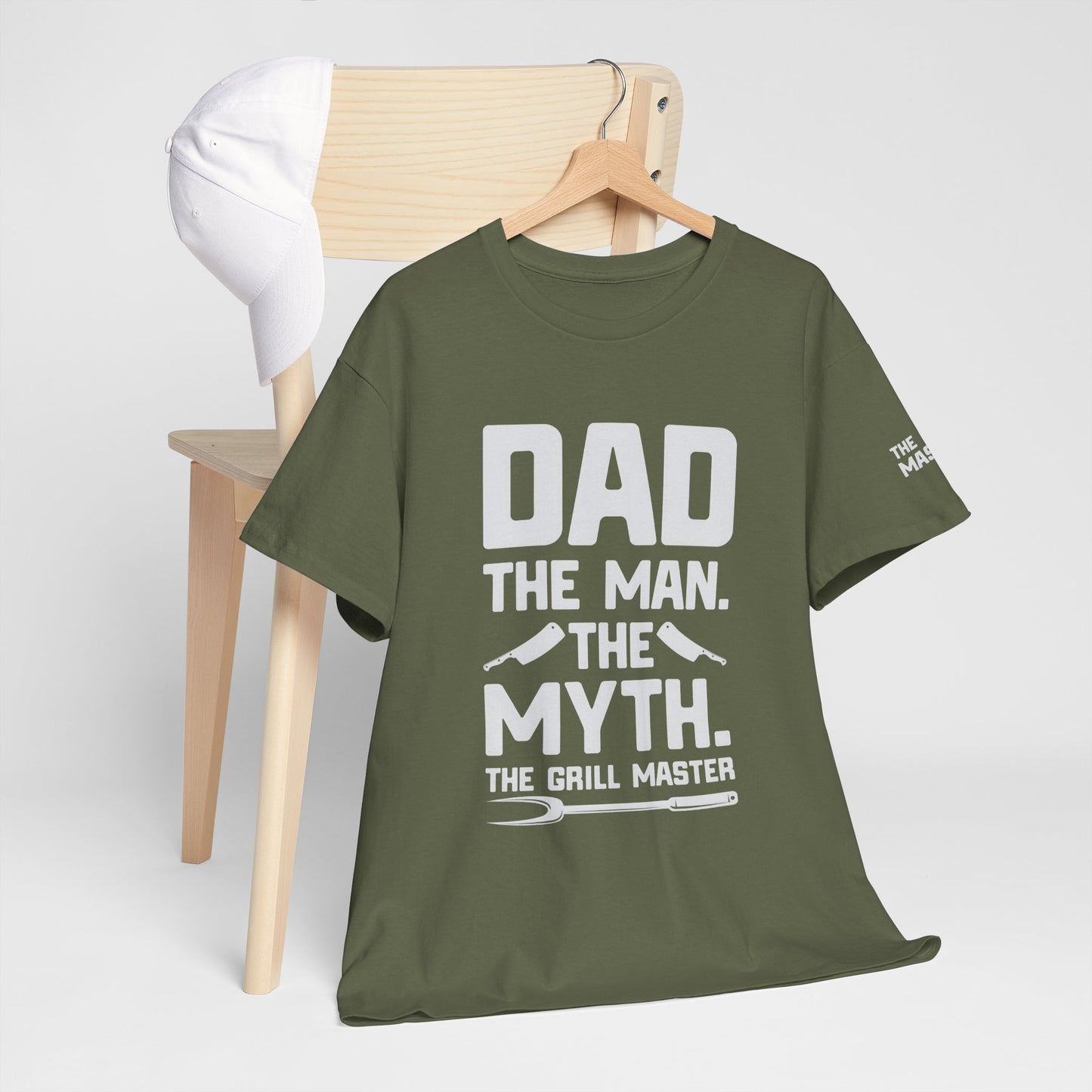 Dad The Man The Myth Grill Master Tee