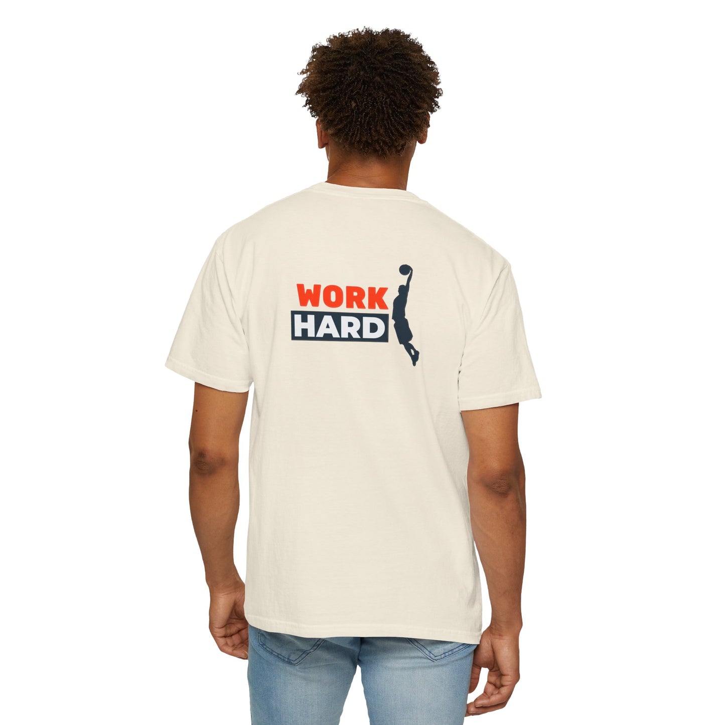 Work Hard Unisex Garment-Dyed T-shirt