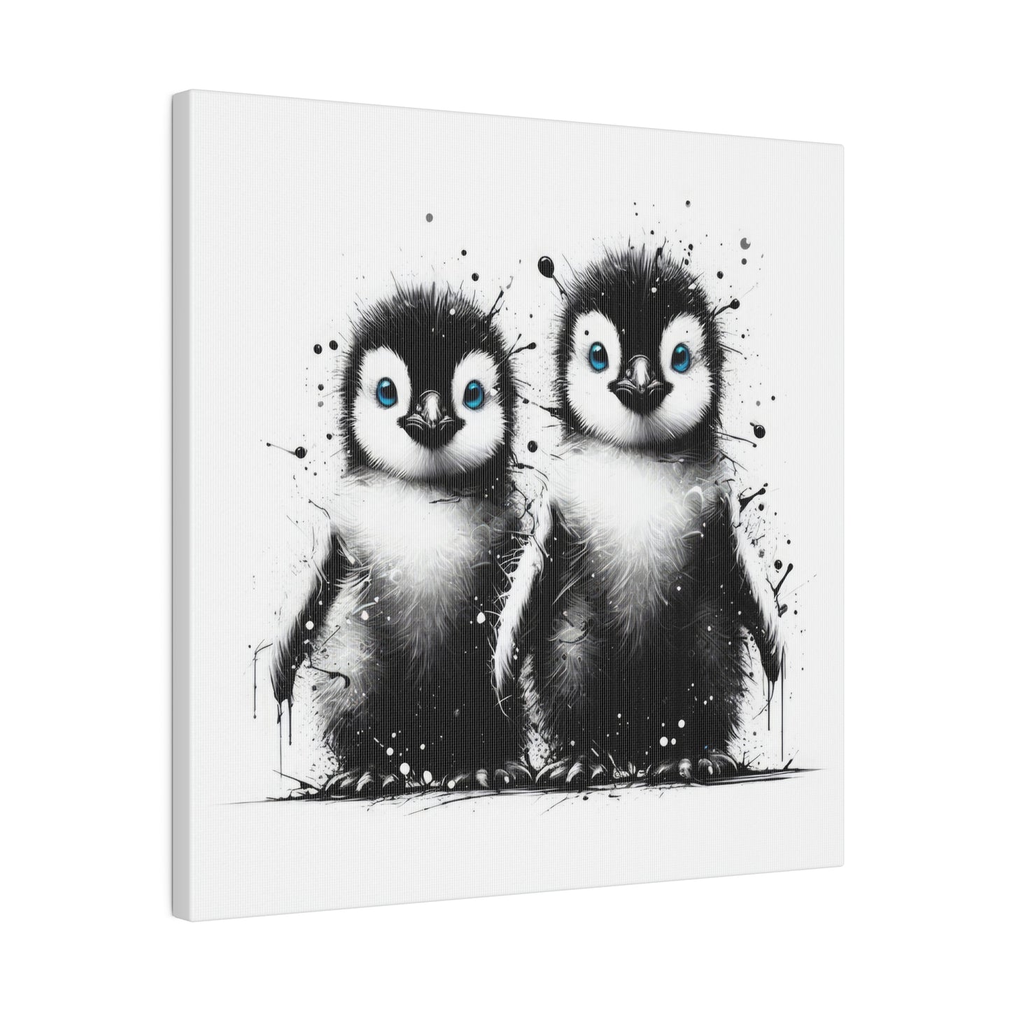 Arctic Chicks Matte Canvas, Stretched, 0.75"