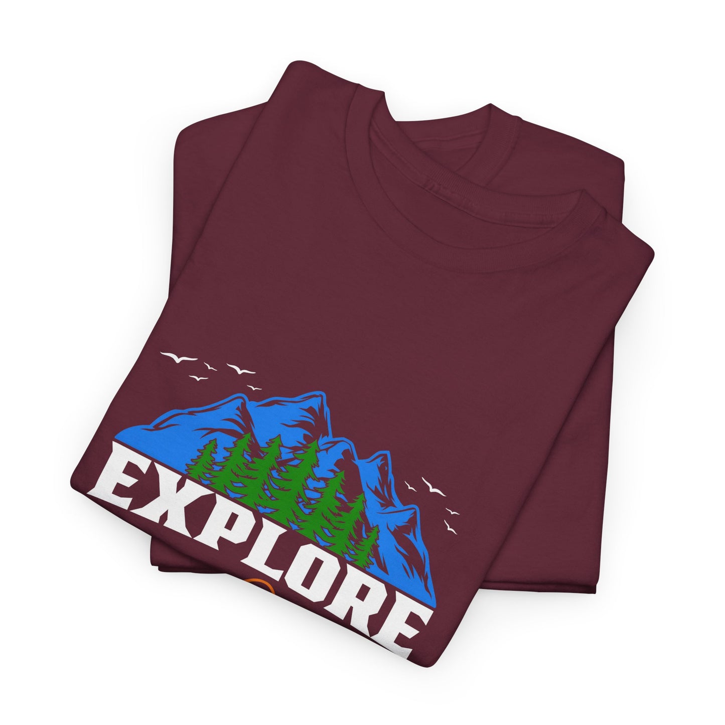 Explore More Adventure Tee - Unisex Heavy Cotton T-Shirt