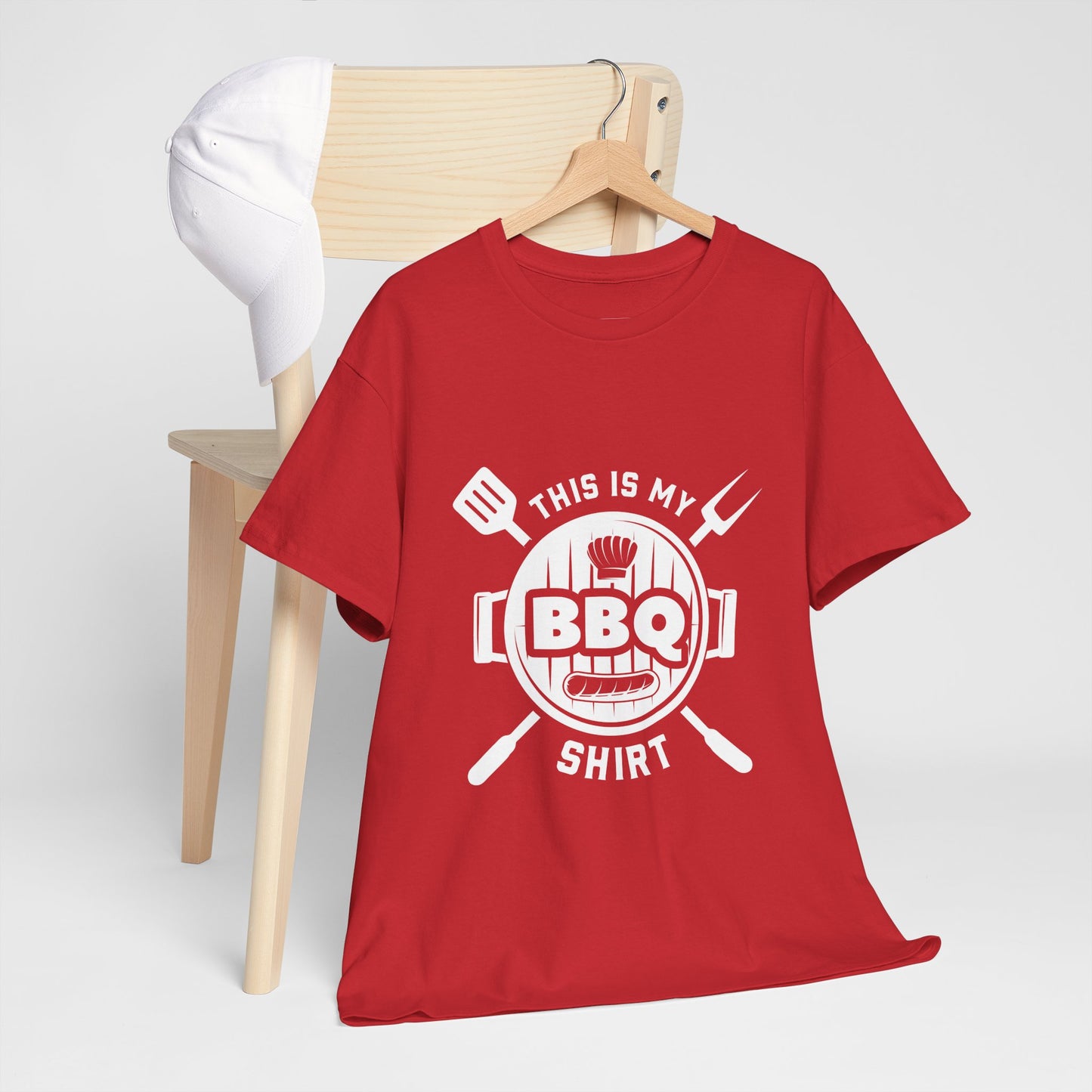 BBQ Lover's Unisex Heavy Cotton Tee - Perfect for Grill Masters