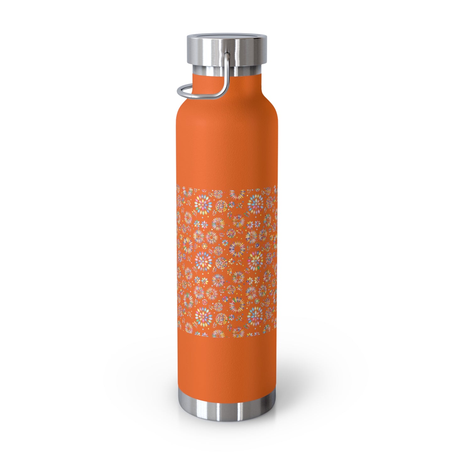 Vibrant Vibes Copper Vacuum Insulated Bottle, 22oz