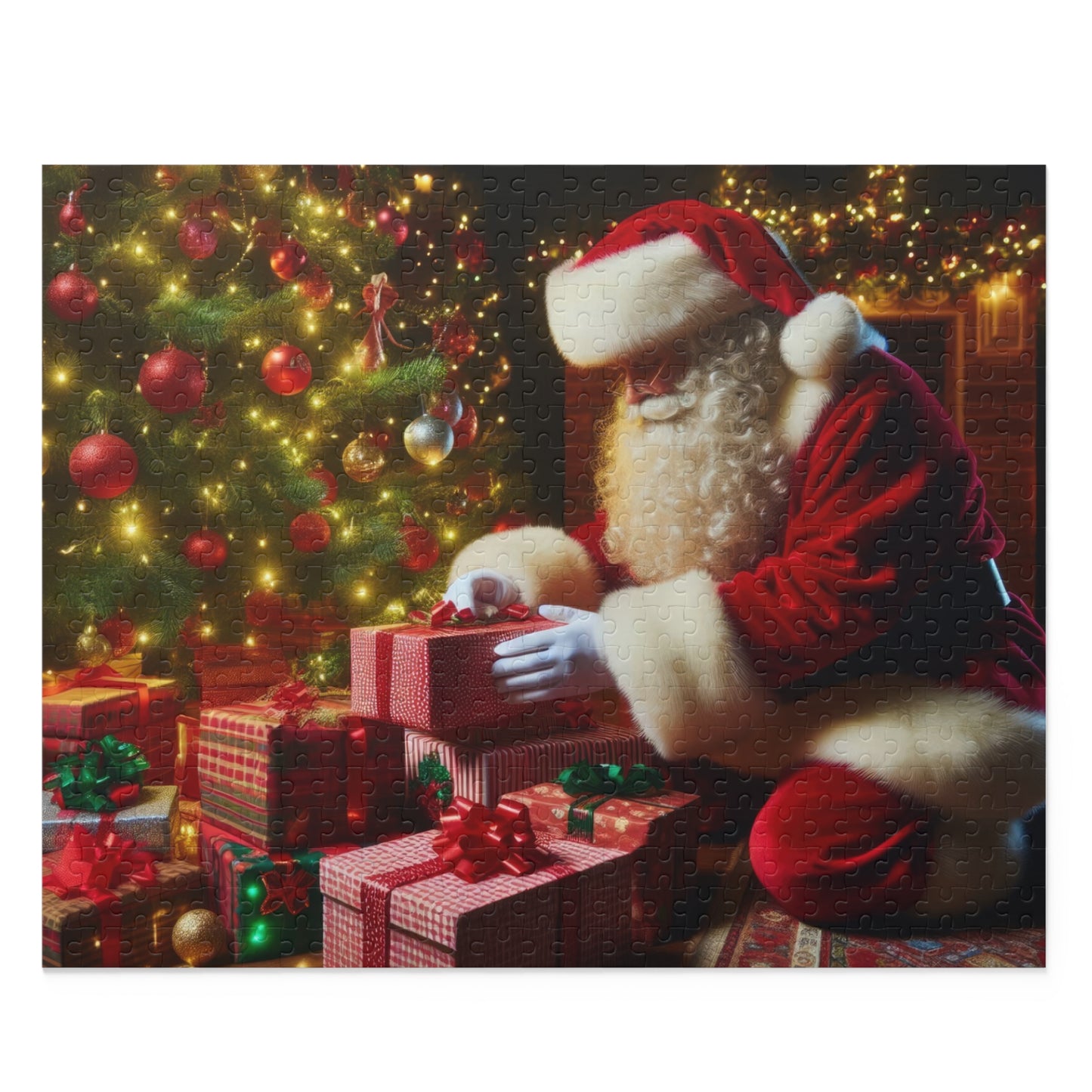 Santa's Surprise Delivery Puzzle (120, 252, 500-Piece)