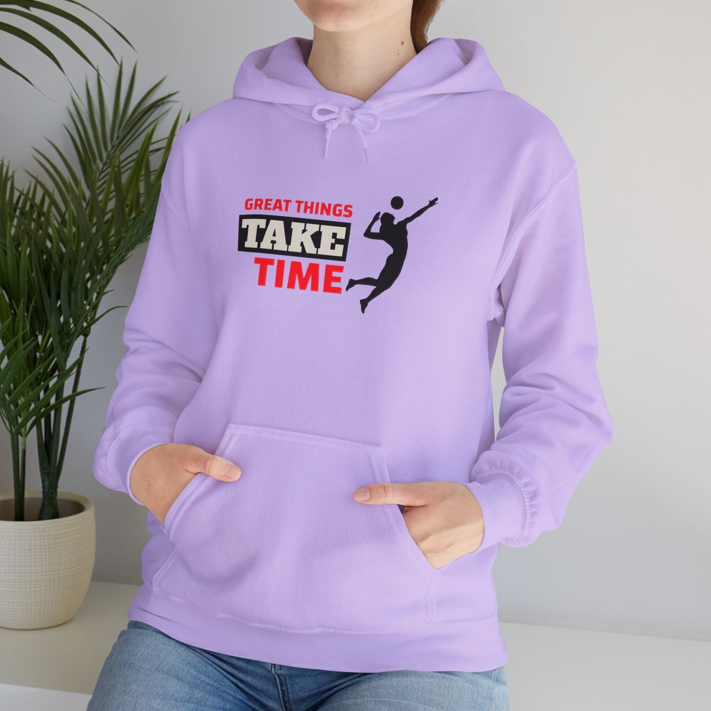 Great Things Take Time Unisex Heavy Blend™ Hooded Sweatshirt