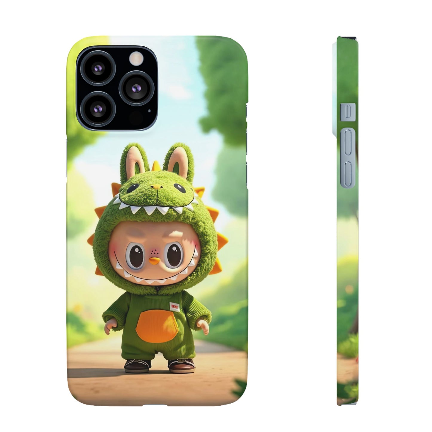 The Monsters Snap Case for iPhone Models – Playful Dinosaur Design
