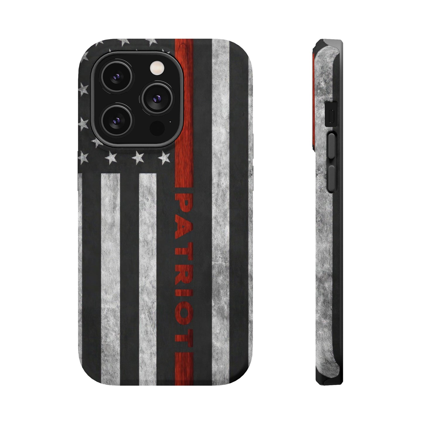 Red Line Magnetic Phone Cases, Firefighter Gift