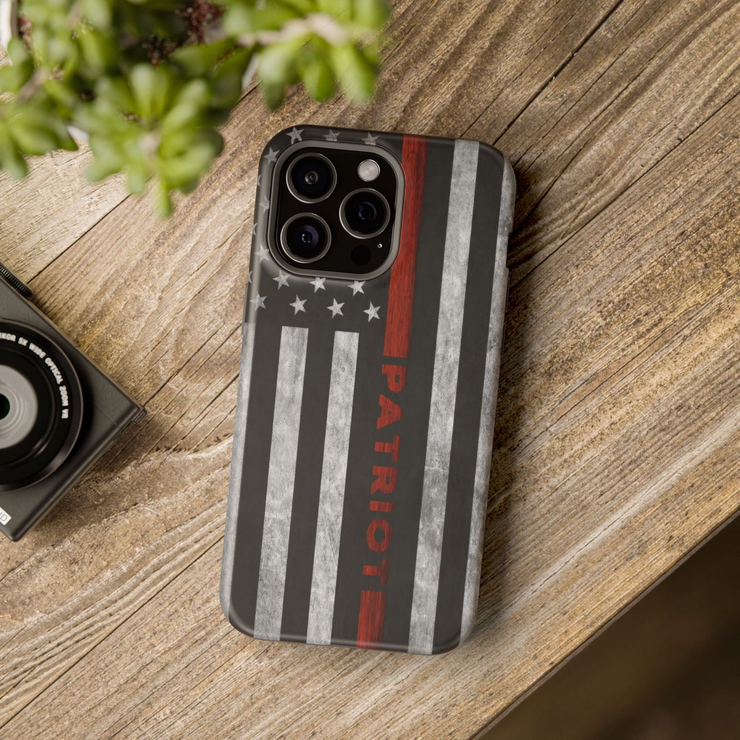 Red Line Magnetic Phone Cases, Firefighter Gift