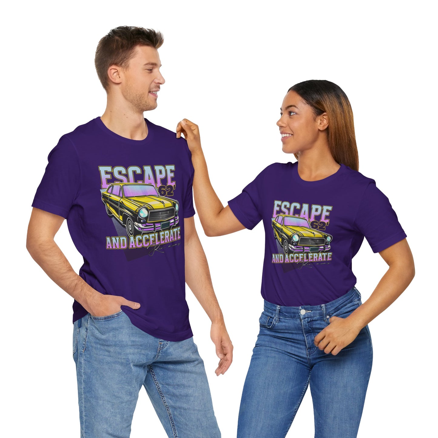 Escape And Accelerate Unisex Jersey Short Sleeve Tee