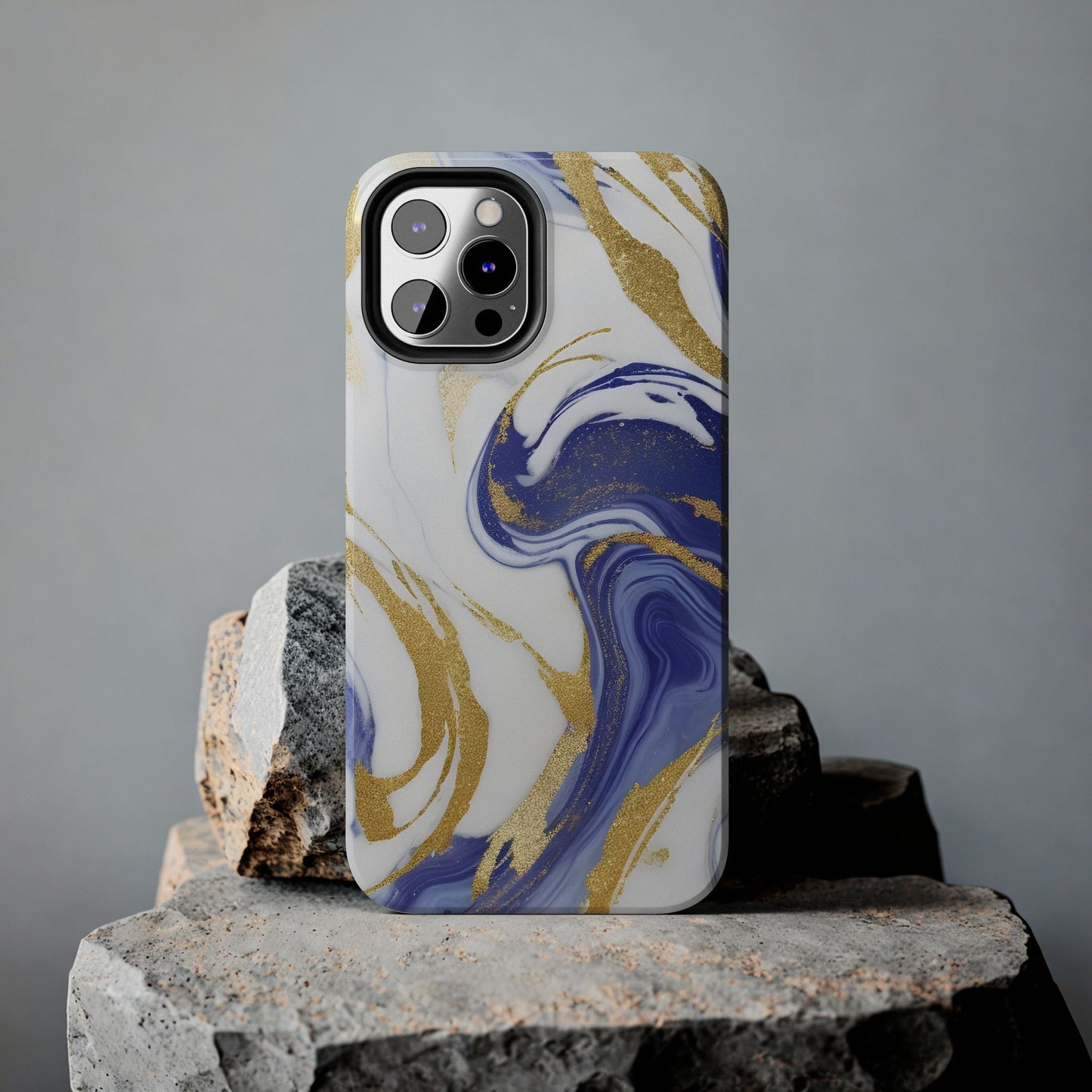 Elegant Marble Phone Case, Stylish Tech Accessory
