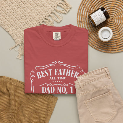 Best Father Ever Unisex T-shirt - Perfect Gift for Dads