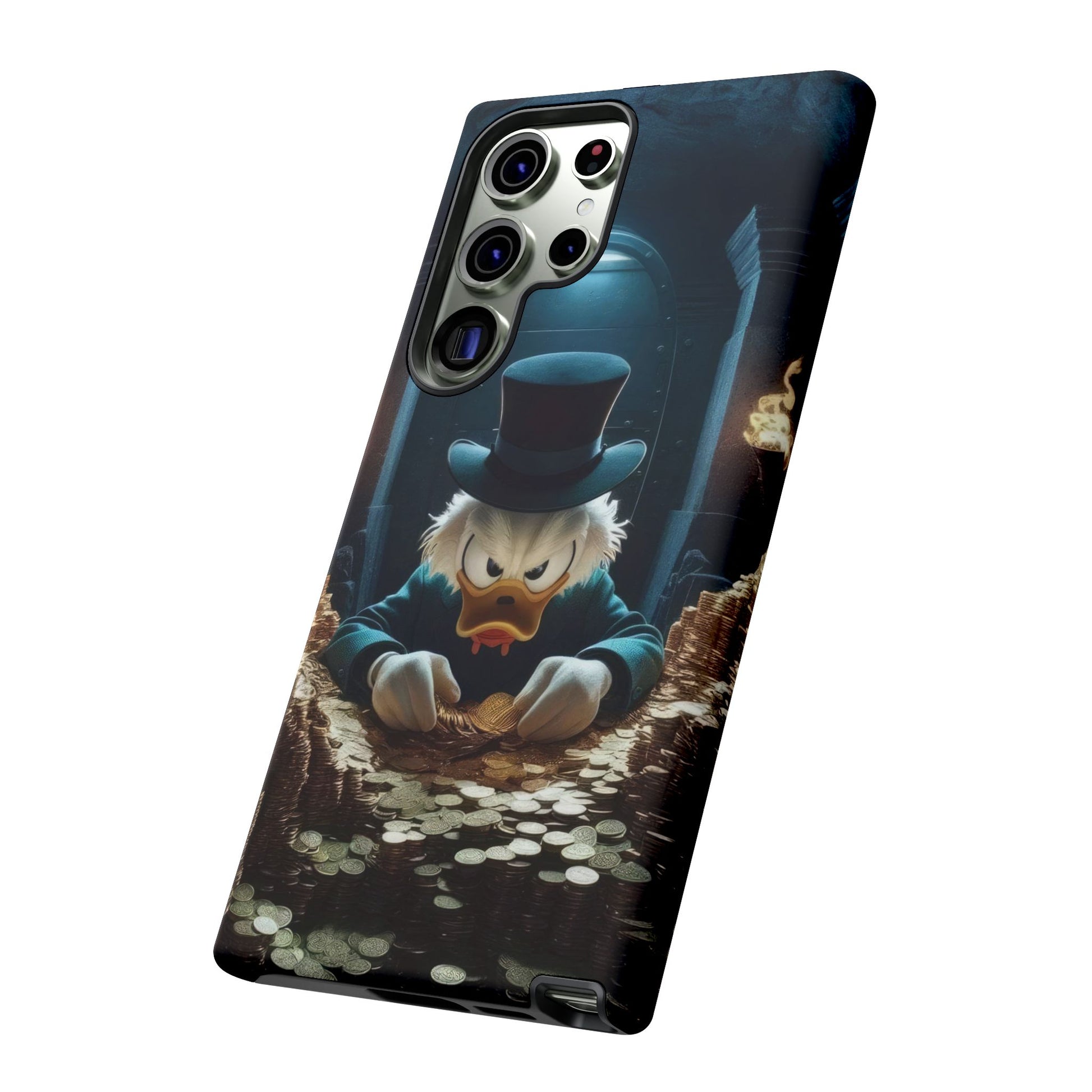 Scrooge McDuck Samsung Phone Case for Cartoon Lovers