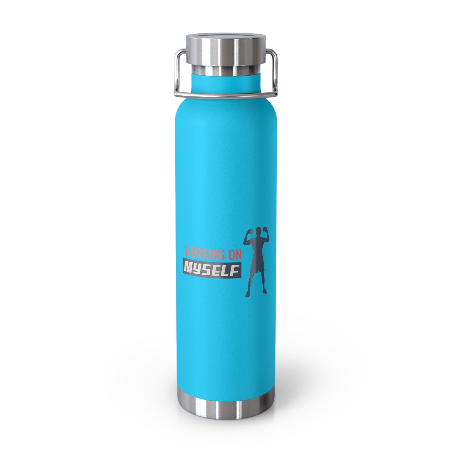 Working On Myself Insulated Bottle, 22oz