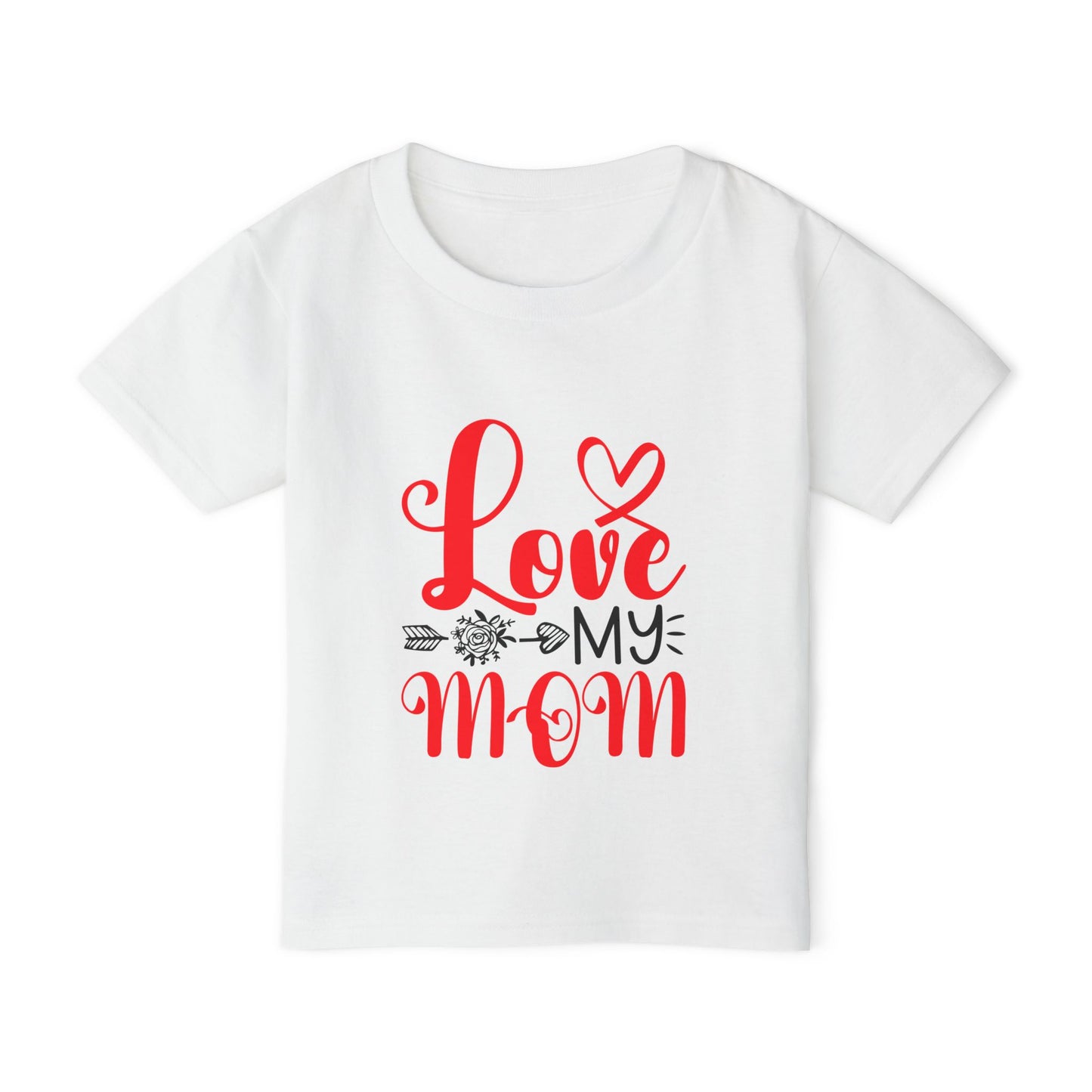 Toddler T-Shirt: 'Love My Mom' Cute Kids Tee