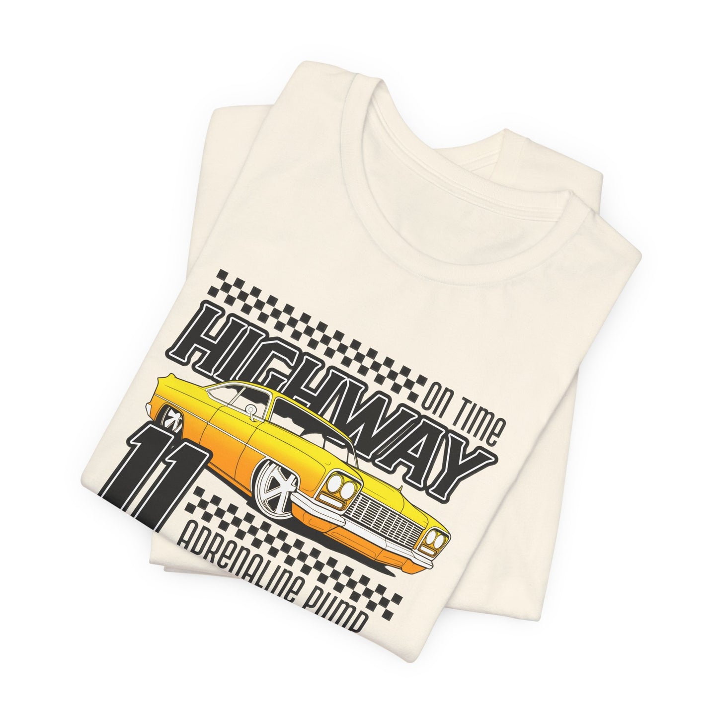 On Time Highway Adrenaline Pump Unisex Jersey Short Sleeve Tee