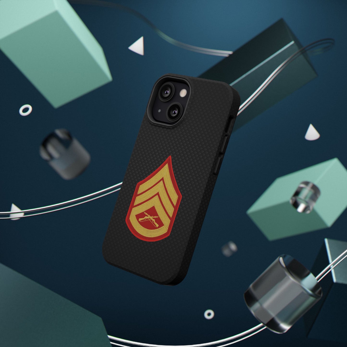 Rank Insignia Impact-Resistant Cases, Staff Sergeant