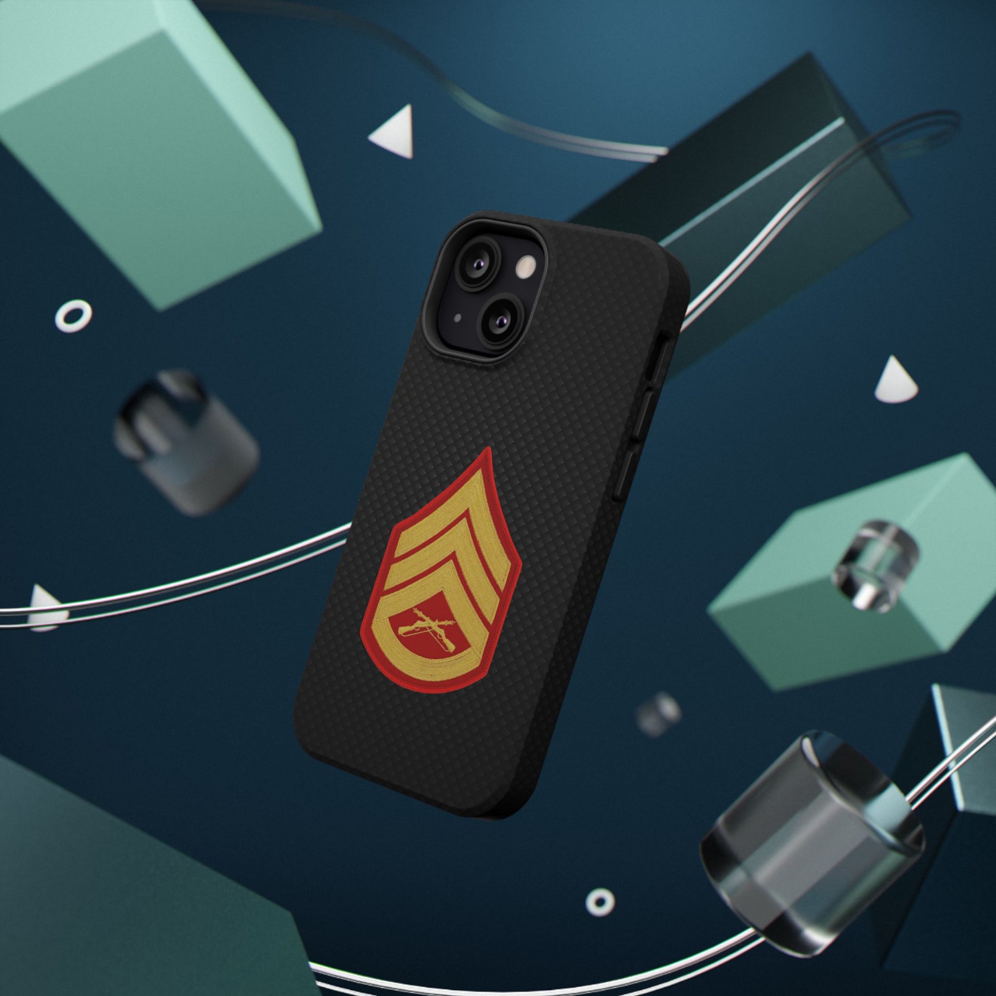 Rank Insignia Impact-Resistant Cases, Staff Sergeant