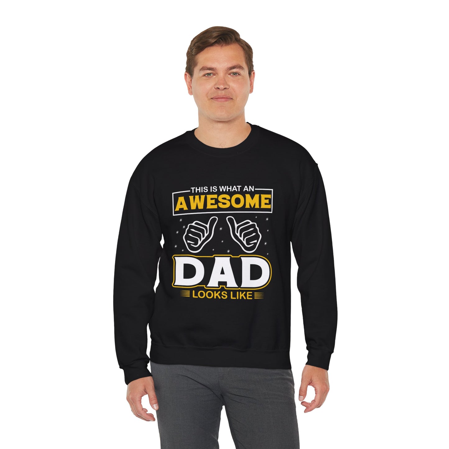 Awesome Dad Unisex Crewneck Sweatshirt