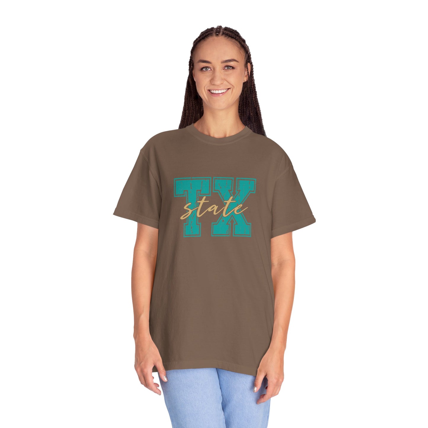 TX State Unisex Garment-Dyed T-shirt